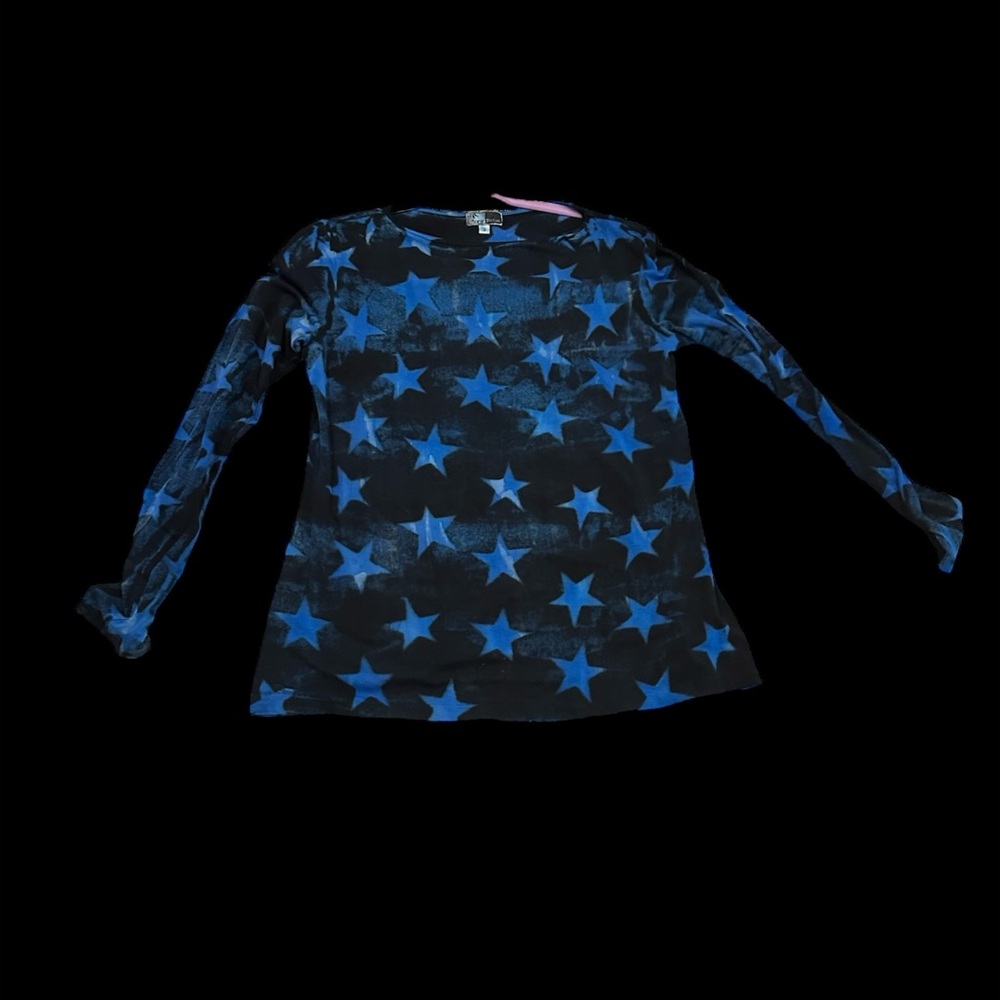 Annie Turbin hand dyed long sleeve A-line T
